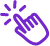 hands icon purp